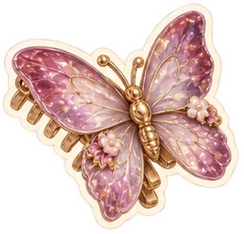 Pegatina de Amalia: mariposa