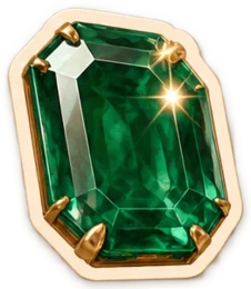 Pegatina de Sofía: esmeralda