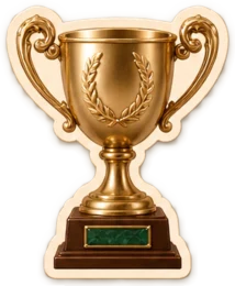 Pegatina de Sofía: trofeo