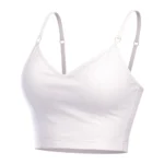 Top blanco corto de Amalia estilo oficial ONIKIX