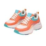 Zapatillas Camila deportivas naranja turquesa estilo oficial ONIKIX